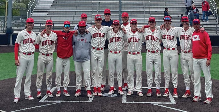 WARD GOES THE DISTANCE FOR NO. 19 NORTHEAST IN VICTORY ON SOPHOMORE DAY