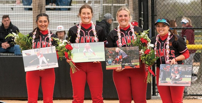 HAWKS LAUNCH SEVEN HOMERS IN SWEEP OF REDTAILS ON SOPHOMORE DAY
