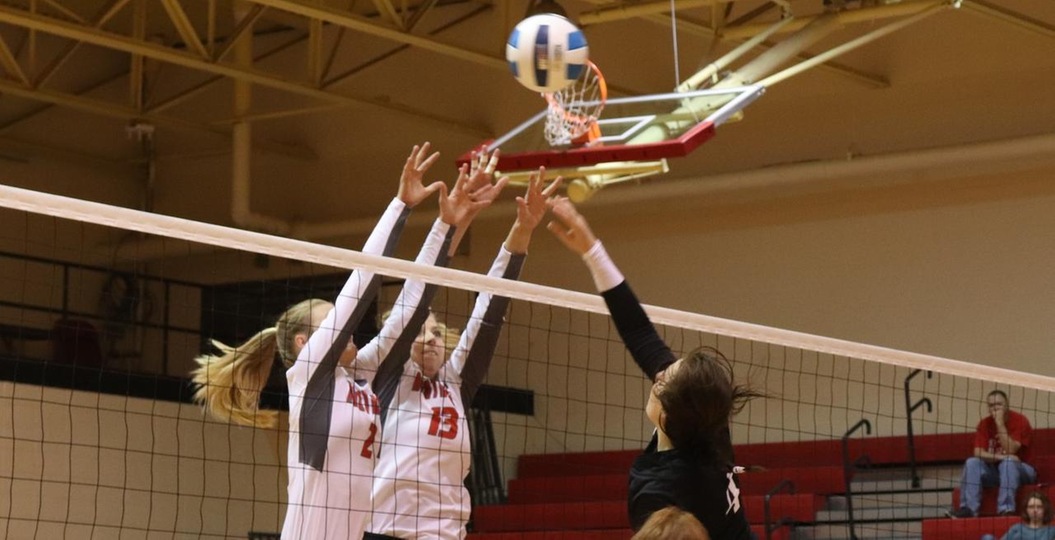 Northeast volleyball grabs two wins in Kansas City