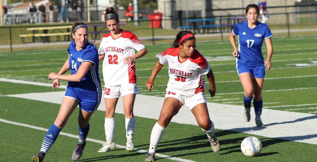 Northeast women’s soccer drops semifinal match to Iowa Central