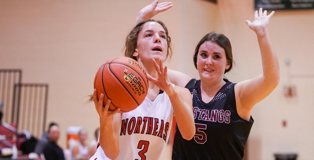 MALDONADO SCORES 25 AS NORTHEAST WOMEN’S BASKETBALL SWEEPS NORTH PLATTE